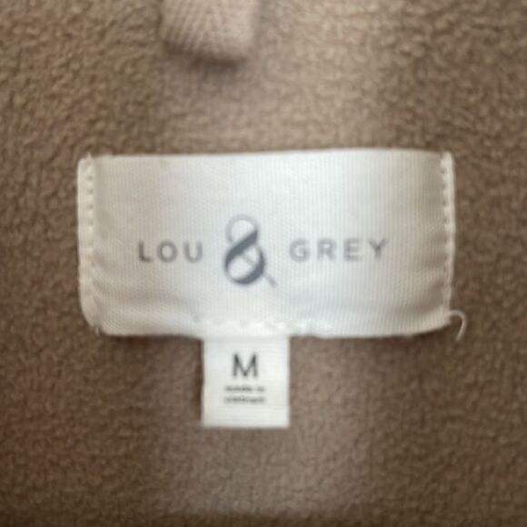 LOFT Lou & Grey Pullover Fleece Jacket/Sweatshirt Size Medium - Picture 3 of 4
